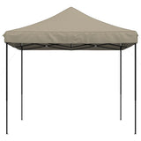 VidaXL tente de fête pliable pop-up 292x292x315 cm taupe