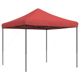 Vidaxl Partyentalt flappbar Pop-up 292x29x315 cm Bordeaux rout