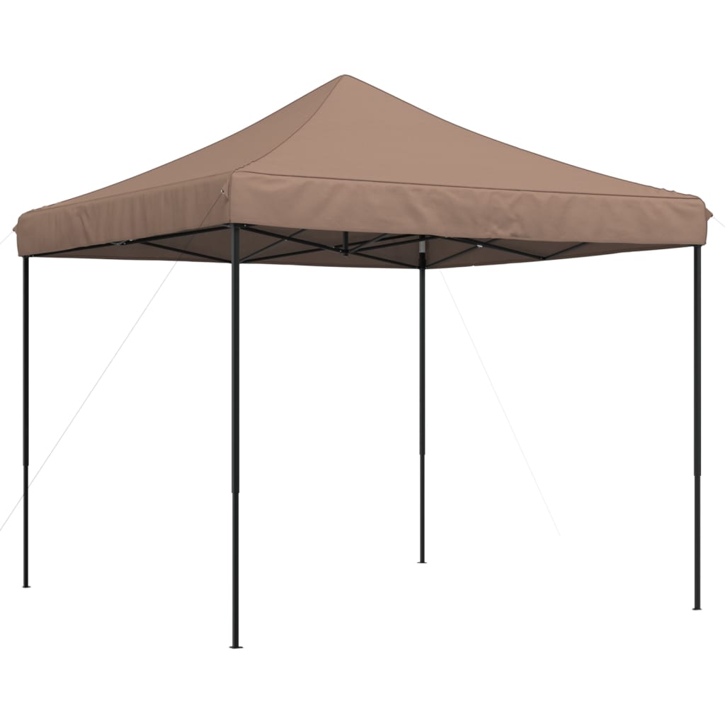 Vidaxl PartyTent Skládací vyskakovací okno 292x292x315 cm hnědá