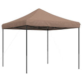 Vidaxl PartyTent Skládací vyskakovací okno 292x292x315 cm hnědá