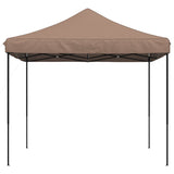 Vidaxl PartyTent Skládací vyskakovací okno 292x292x315 cm hnědá