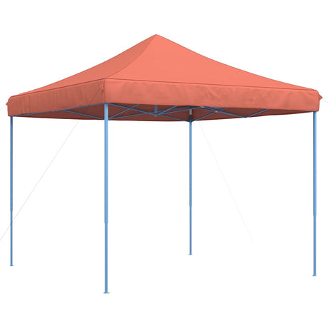 VidaXL tente de fête pliable pop-up 292x292x315 cm terre cuite