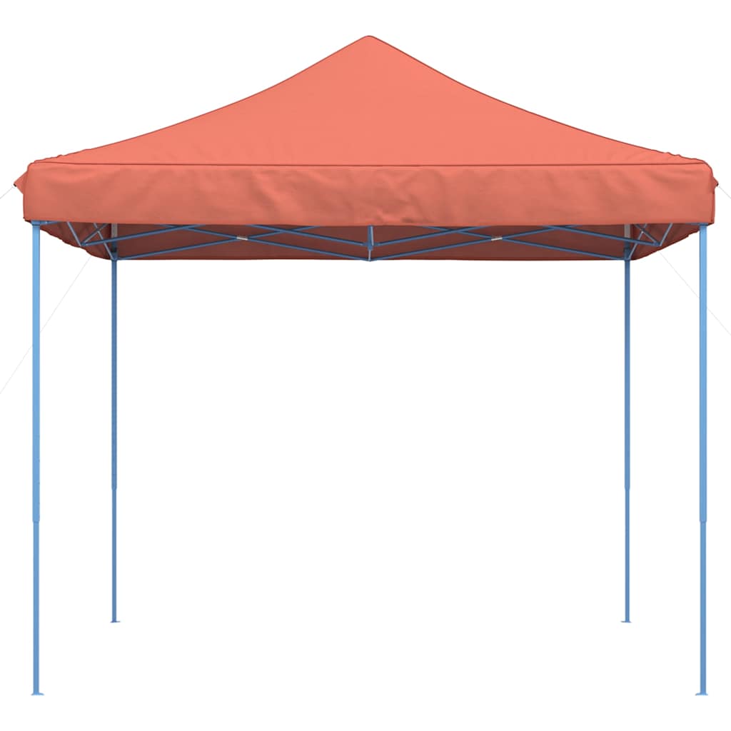 VidaXL tente de fête pliable pop-up 292x292x315 cm terre cuite