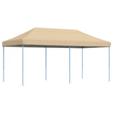 VidaXL tente de fête pliable pop-up 580x292x315 cm beige