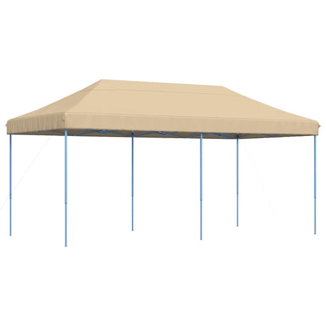 VidaXL tente de fête pliable pop-up 580x292x315 cm beige
