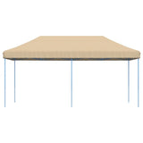 VidaXL tente de fête pliable pop-up 580x292x315 cm beige