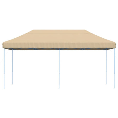VidaXL tente de fête pliable pop-up 580x292x315 cm beige