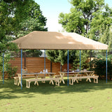 VidaXL tente de fête pliable pop-up 580x292x315 cm beige