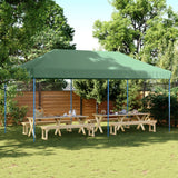 Vidaxl Partytent Foldable Pop-Up 580x292x315 cm Brown