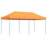 Vidaxl PartyTent Skládací vyskakovací okno 580x292x315 cm oranžová