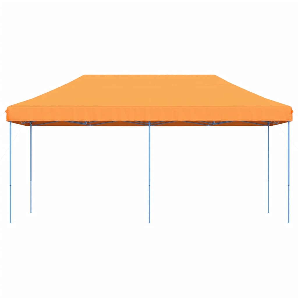 Vidaxl Parttent sammenfoldelig pop-up 580x292x315 cm orange