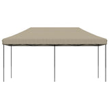 VidaXL tente de fête pliable pop-up 580x292x315 cm taupe