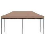 Vidaxl Parttent sammenfoldelig pop-up 580x292x315 cm brun