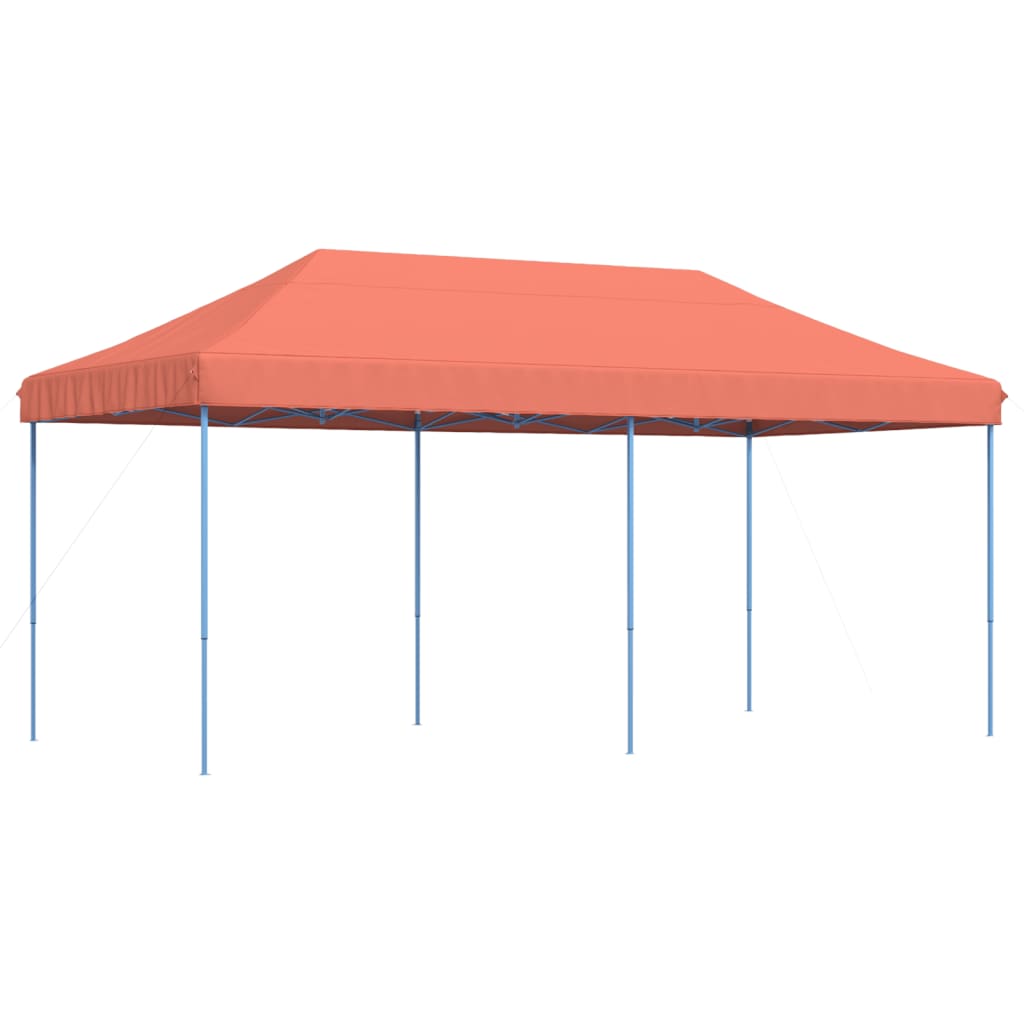 VidaXL tente de fête pliable pop-up 580x292x315 cm terre cuite