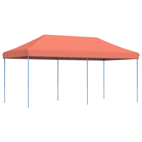 VidaXL tente de fête pliable pop-up 580x292x315 cm terre cuite