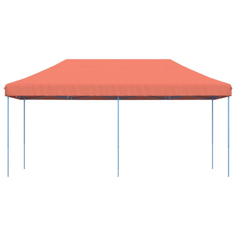 VidaXL tente de fête pliable pop-up 580x292x315 cm terre cuite