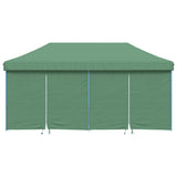 Tente de fête pop-up pliable Vidaxx avec 4 parois latérales verte