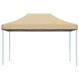 VidaXL tente de fête pliable pop-up 440x292x315 cm beige
