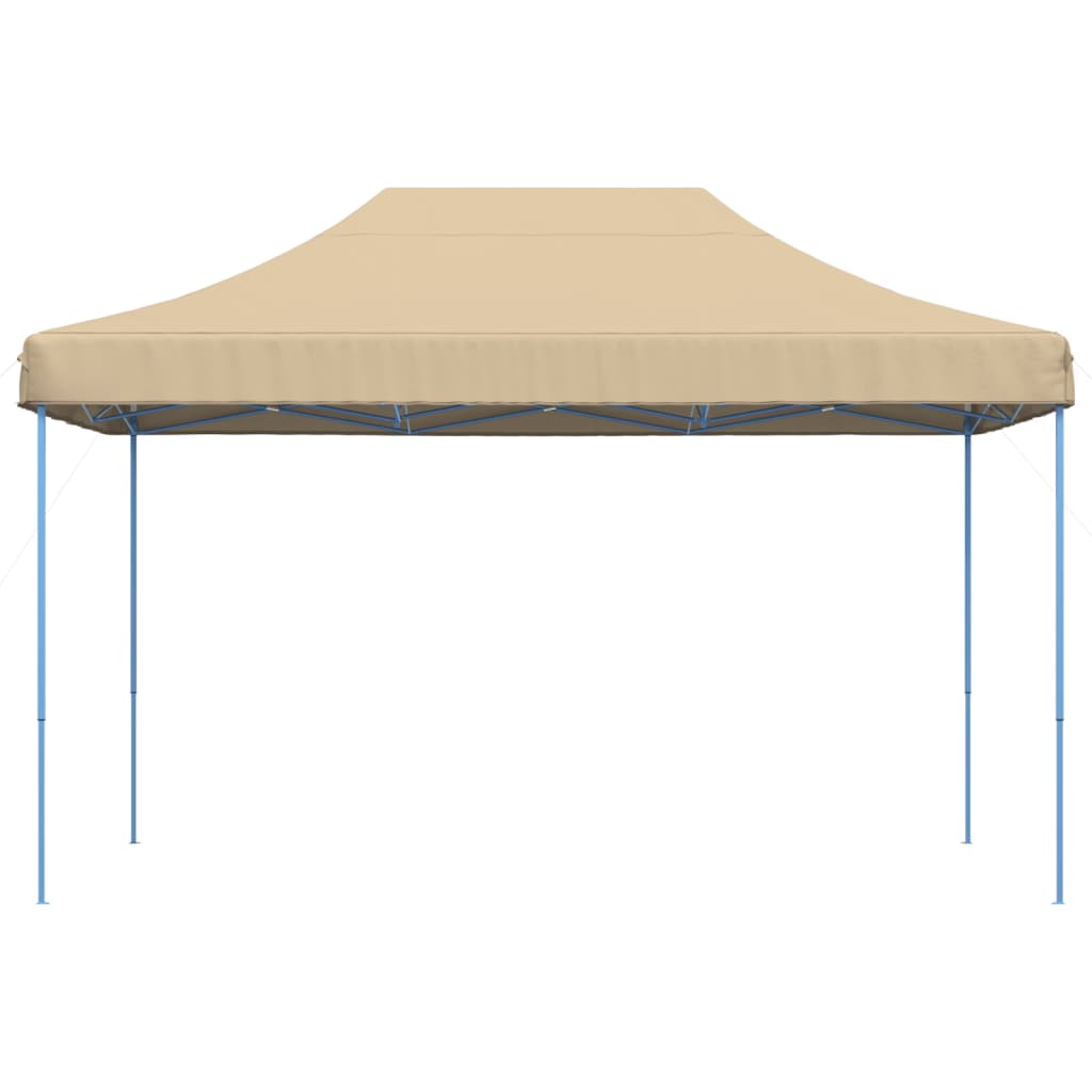 Vidaxl PartyTent Składane wyskakujące okienko 440x292x315 cm beige