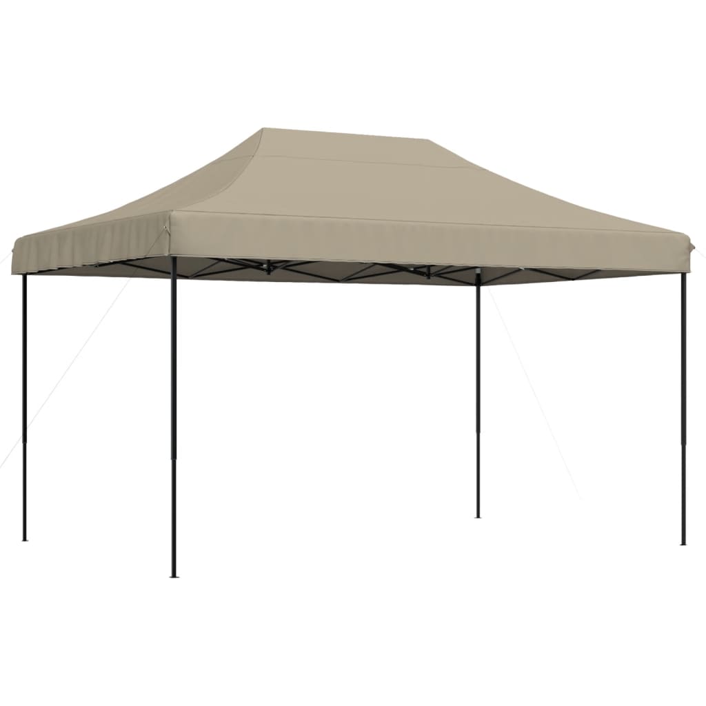 VidaXL tente de fête pliable pop-up 440x292x315 cm taupe