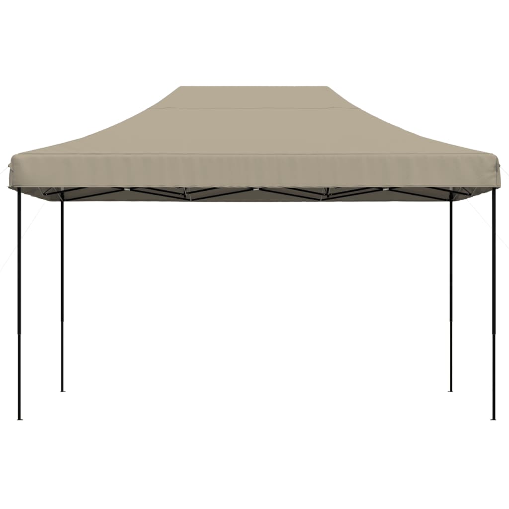 Vidaxl Partytent Fold Popup 440x292x315 cm Taupe