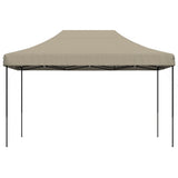 VidaXL tente de fête pliable pop-up 440x292x315 cm taupe