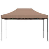 Vidaxl Parttent Foldbar pop-up 440x292x315 cm brun