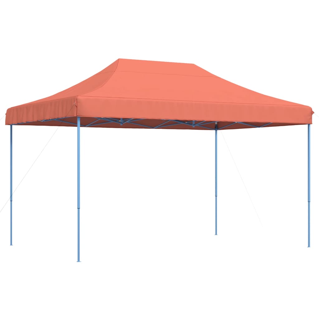 Vidaxl partytent inklapbaar pop-up 440x292x315 cm terracotta