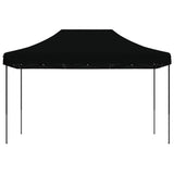 Vidaxl Partytent zložljivo pojavno okno 440x292x315 cm črno