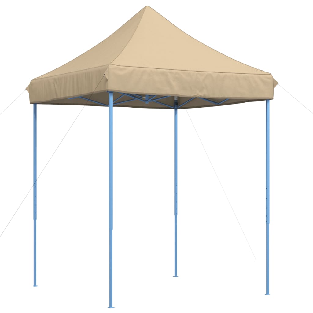 Vidaxl PartyTent Składane wyskakujące okienko 200x200x306 cm beżowe