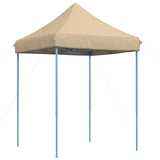 Vidaxl PartyTent sammenleggbar pop-up 200x200x306 cm beige