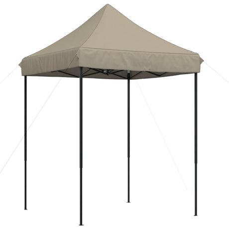 VidaXL tente de fête pliable pop-up 200x200x306 cm taupe