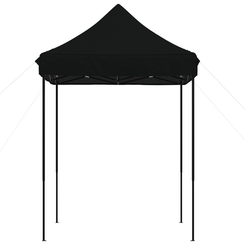 Vidaxl Partytent zložljivo pojavno okno 200x200x306 cm črno