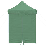 Vidaxl Partytent Polable Polable avec 4 murs latéraux verts