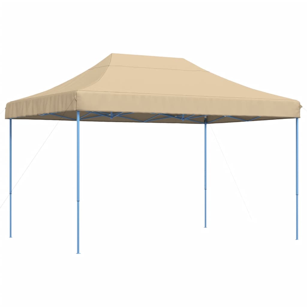 Vidaxl PartyTent Foldable Pop-up 410x279x315 cm beige