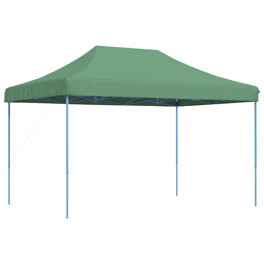 Vidaxl PartyTent Składane wyskakujące okienko 410x279x315 cm zielone