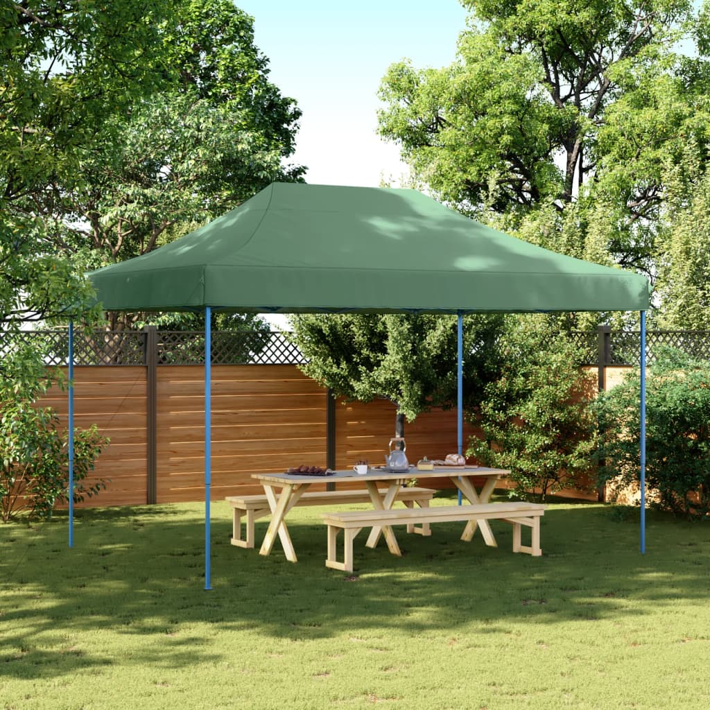 VidaXL tente de fête pliable pop-up 410x279x315 cm vert