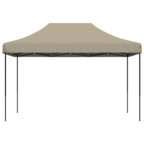VidaXL tente de fête pliable pop-up 410x279x315 cm taupe