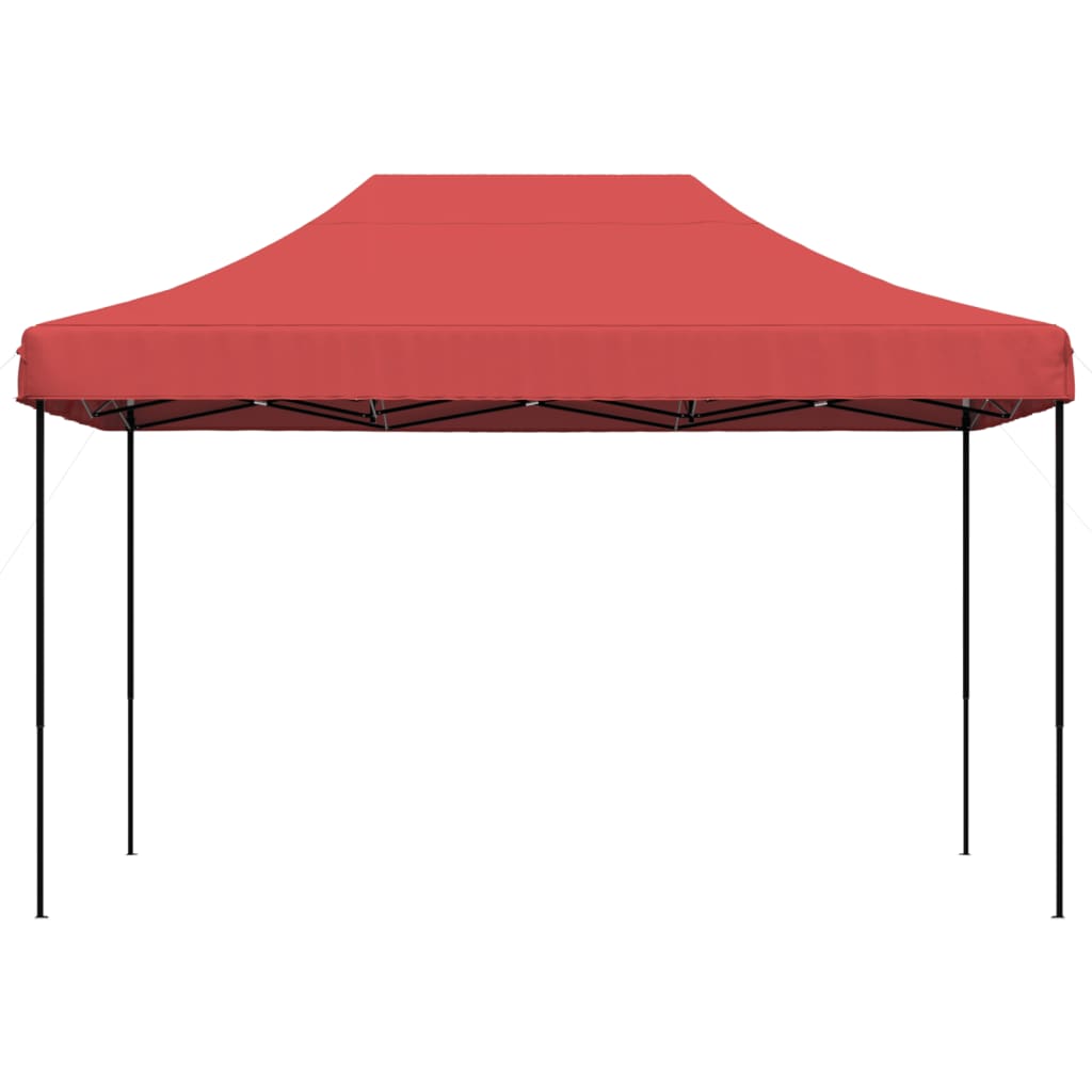 Vidaxl PartyTent Składane wyskakujące okienko 410x279x315 cm Bordeaux Red