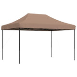 Vidaxl PartyTent Skládací vyskakovací okno 410x279x315 cm hnědá