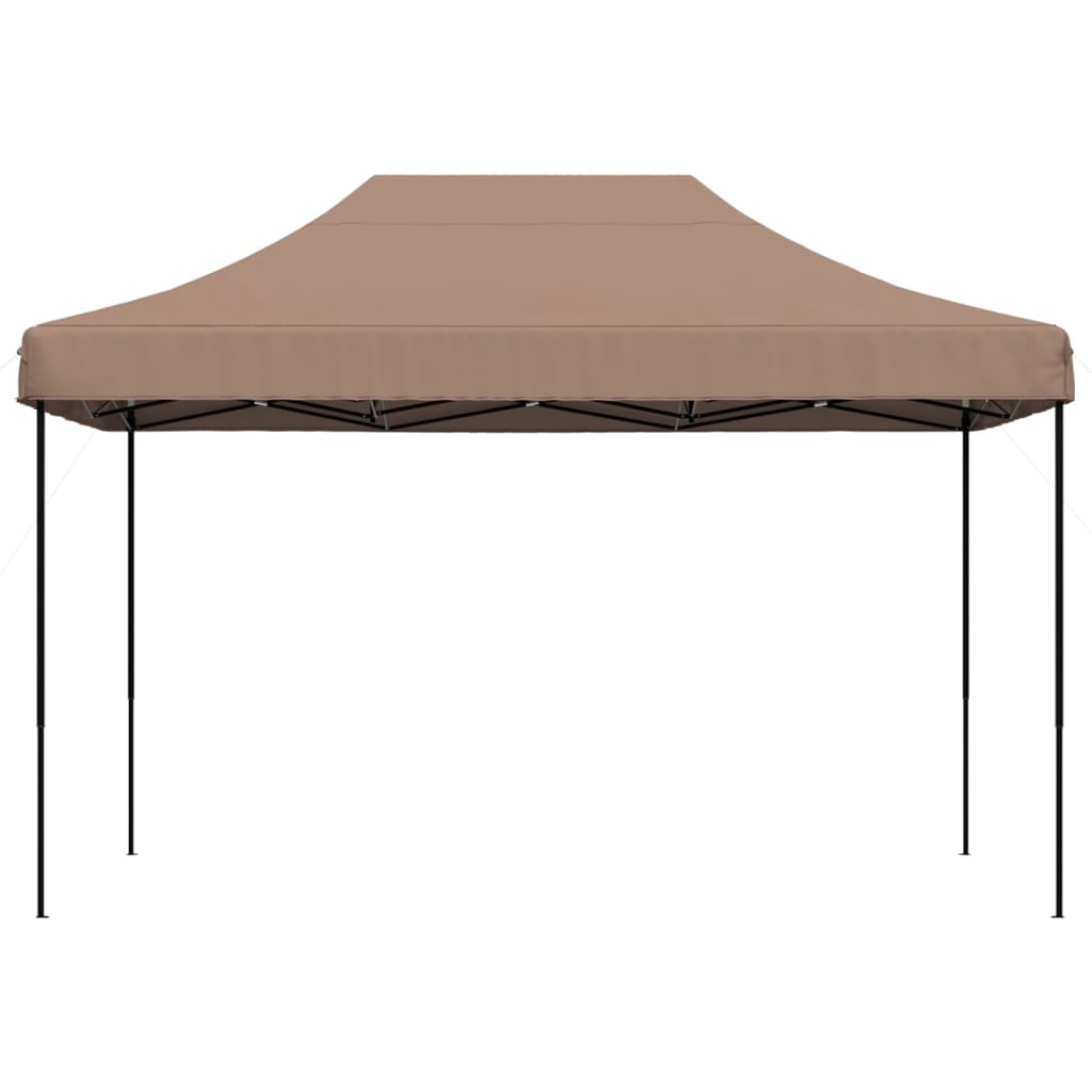 Vidaxl Partytent Foldable Popup 410x279x315 cm Brown