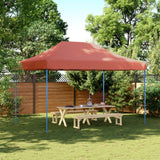 Vidaxl Partytent Foldable Pop-Up 410x279x315 CM Terracotta