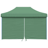 Tente de fête pop-up pliable Vidaxx avec 4 parois latérales verte