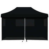 Vidaxx tente de fête pop-up pliable avec 4 parois latérales noir