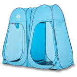 VidaXL tente d'intimité pop-up imperméable bleu