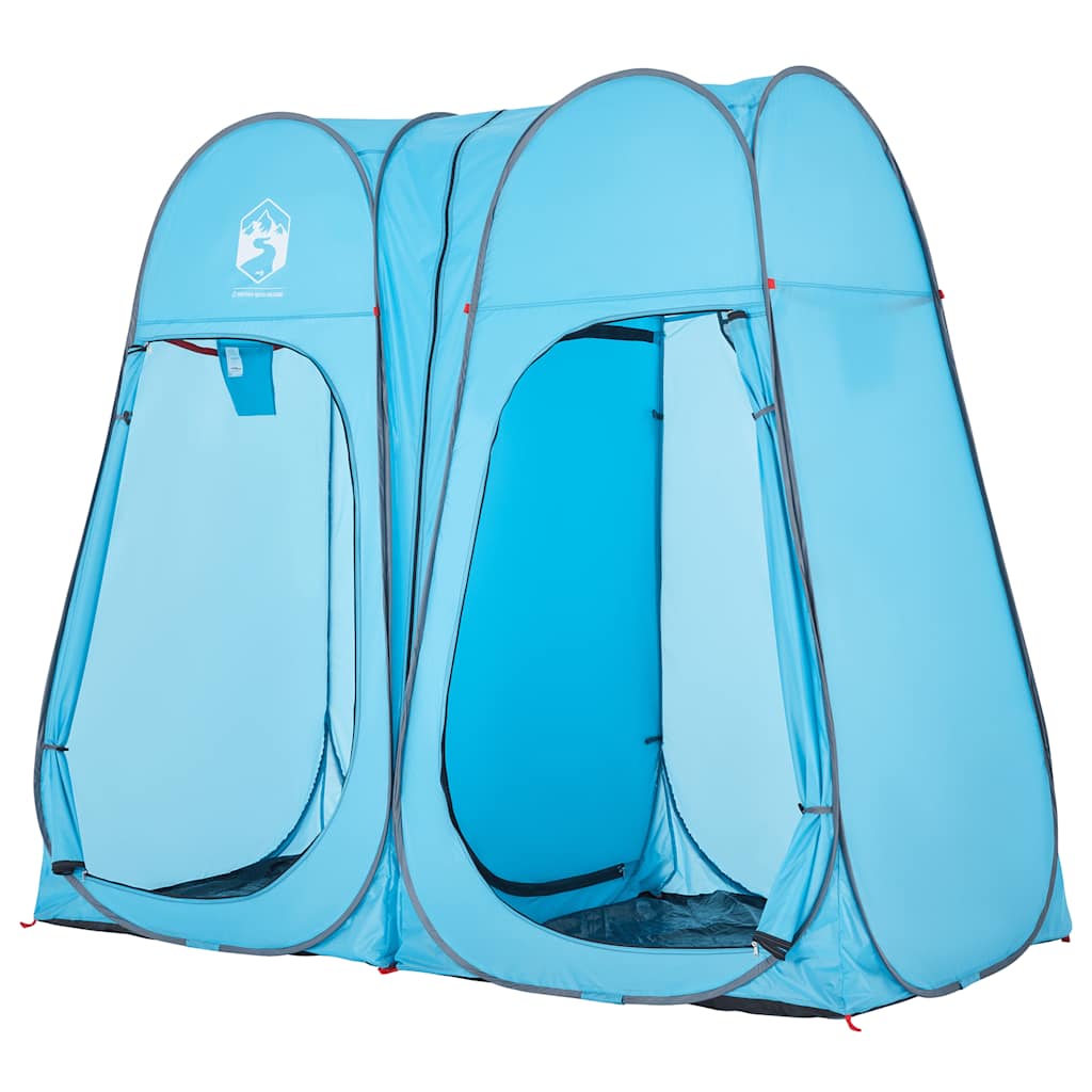 VidaXL tente d'intimité pop-up imperméable bleu