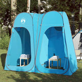 VidaXL tente d'intimité pop-up imperméable bleu