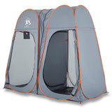 Vidaxx tente d'intimité pop-up imperméable gris et orange