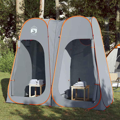 Vidaxx tente d'intimité pop-up imperméable gris et orange