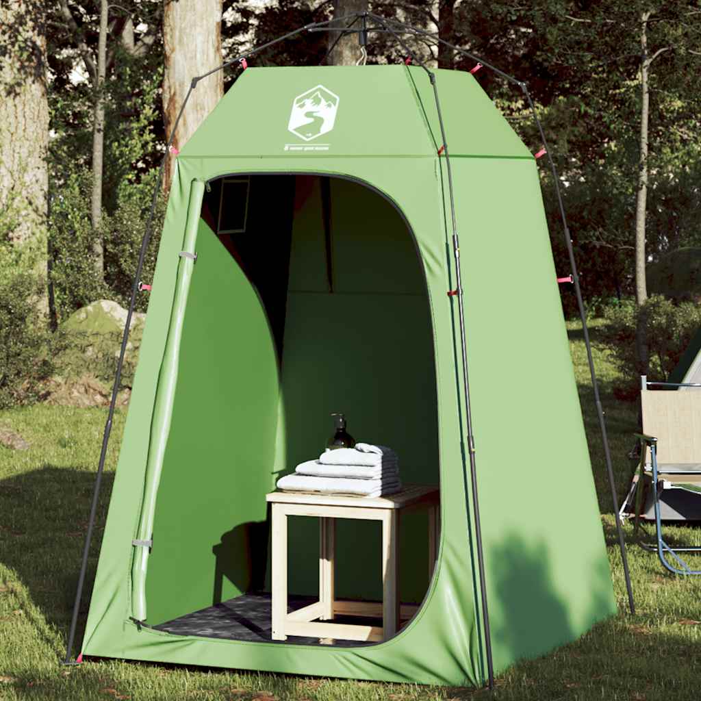 VidaXL tente d'intimité à dégagement rapide imperméable vert